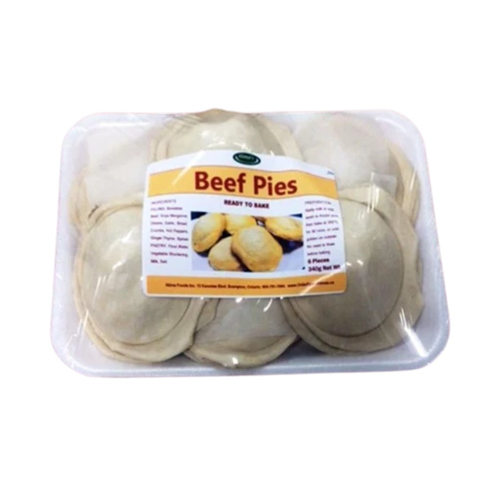 Beef Pies (Ready to Bake) - 6 Pieces