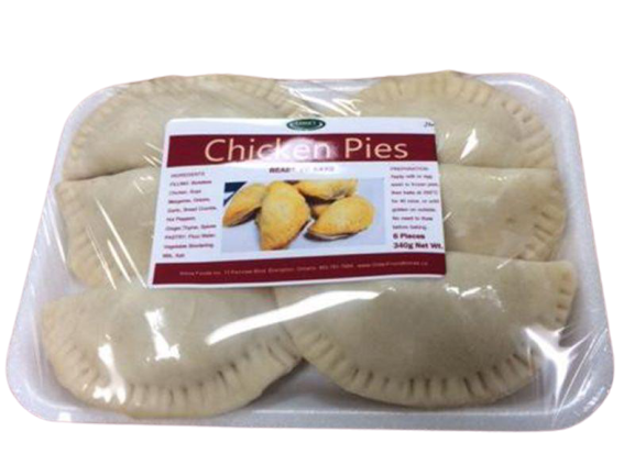 Chicken Pies (Ready to Bake) - 6 Pieces