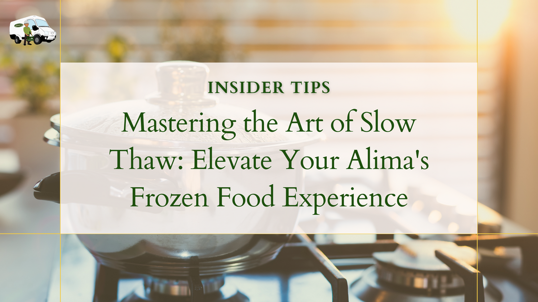 Mastering the Art of Slow Thaw: Elevate Your Alima's Frozen Food Experience