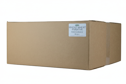 Whole Wheat Paratha Foodservice Pack - Case of 30