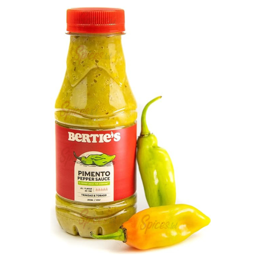 Pimento Pepper Sauce - Bertie's - 300ml