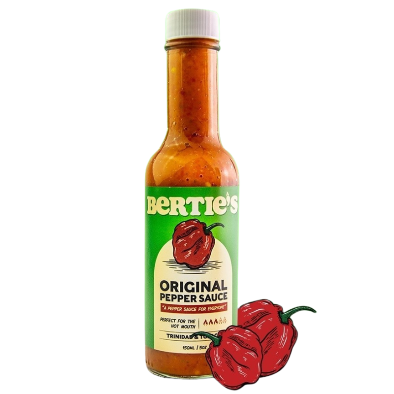 Original Pepper Sauce - Bertie's - 150ml