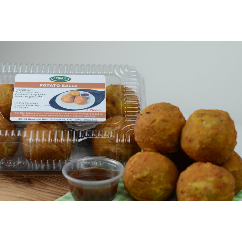 Potato Balls - 6 pieces (Sold Frozen)