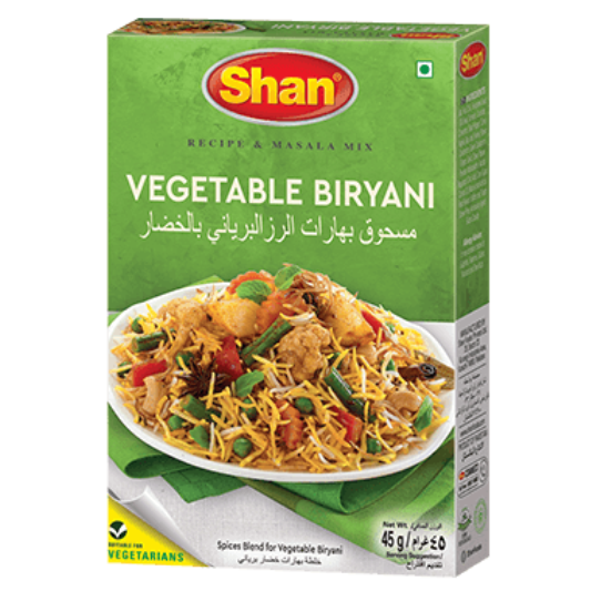 Vegetable Biryani-Shan-45gm