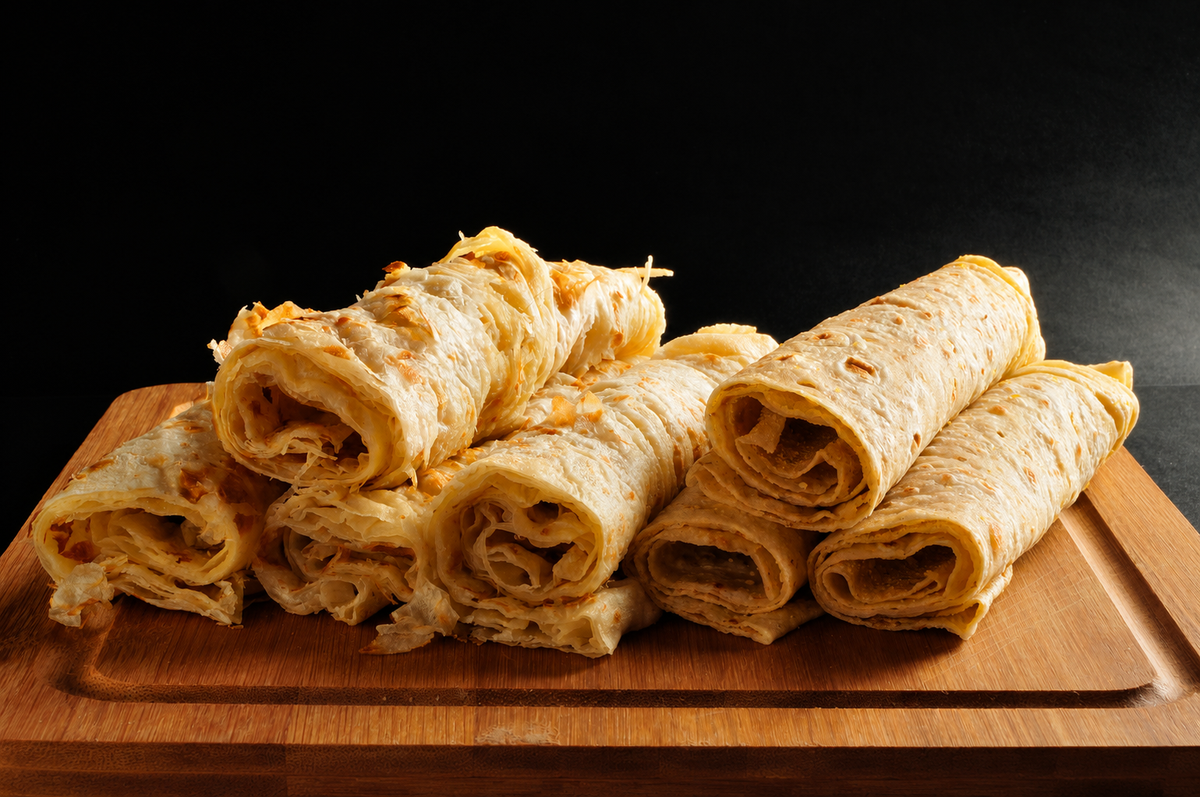 Mixed Dhalpuri/ Paratha