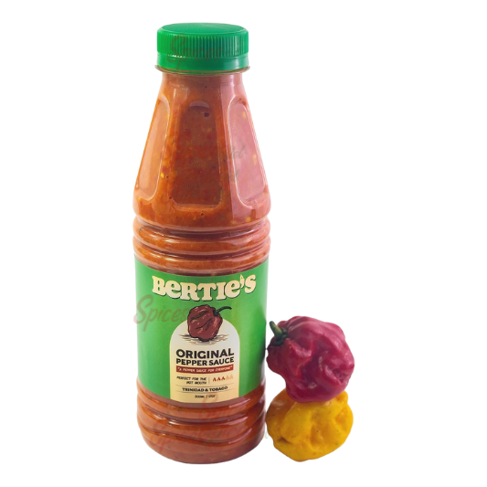 Original Pepper Sauce - Bertie's - 500 ml