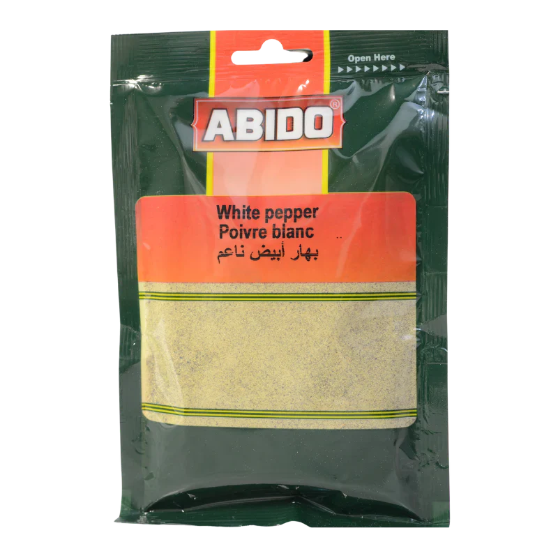 White Pepper Ground - Abido - 100g