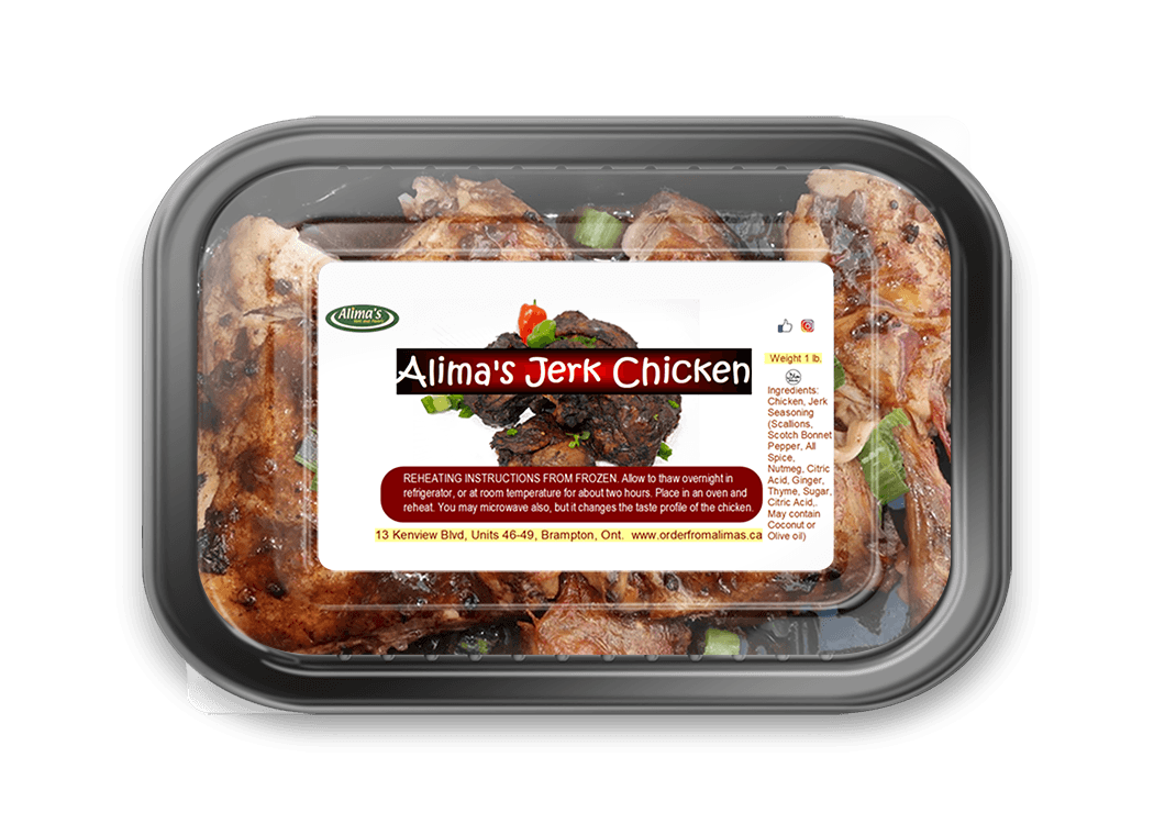 Alima's Jerk Chicken - Medium Spiced