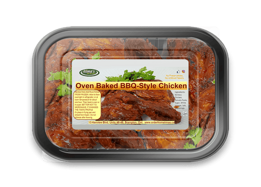 Alima's Oven-Baked BBQ Style Chicken
