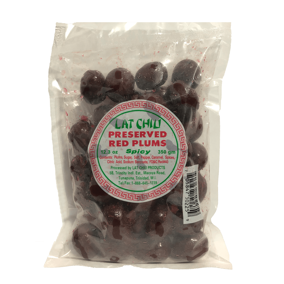 LC - Pres. Red Plums SPICY - 350g